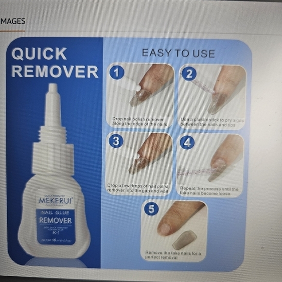 NEW Mekerui Super Strong Nail Gel & Nail Glue for Press on Nails - Picture 7 of 10